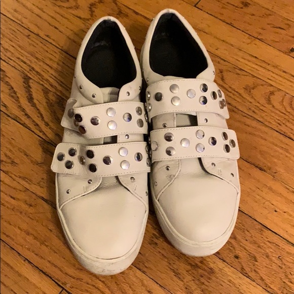 rebecca minkoff natasha studded platform sneaker